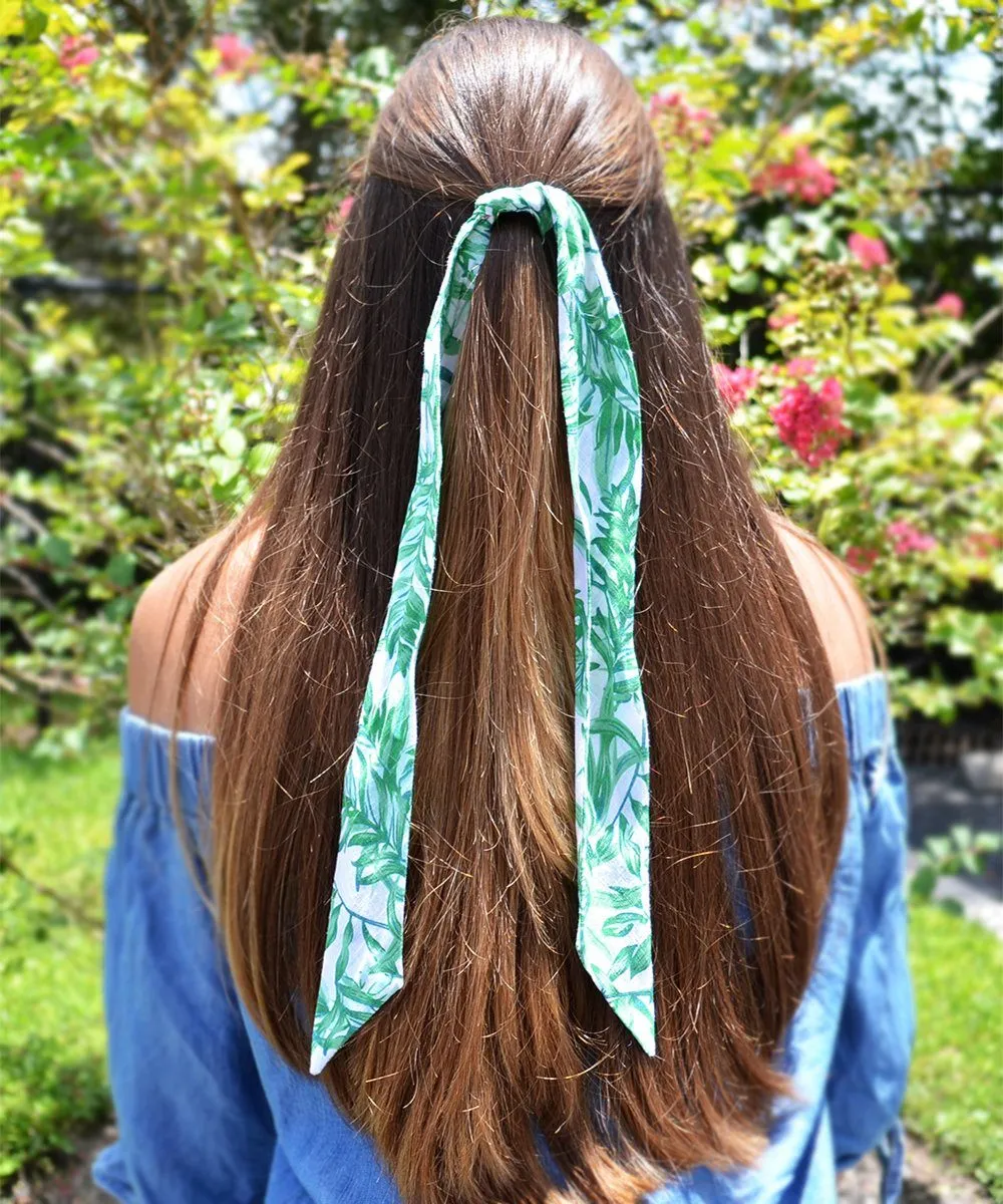 Aloe Green Patterned Women's Tie