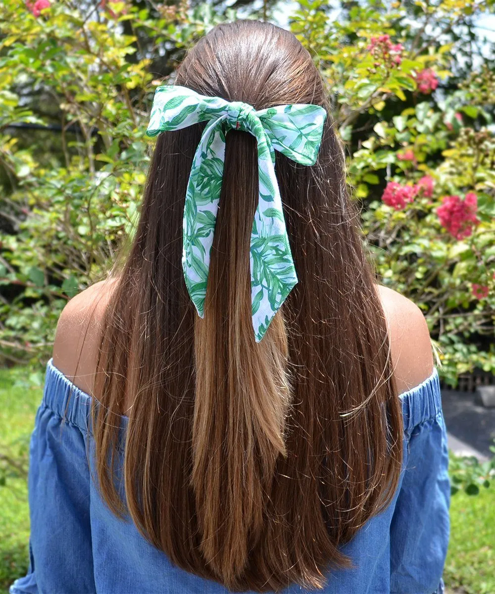 Aloe Green Patterned Women's Tie
