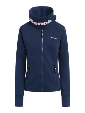 Bench HAYLO zip-up sweatshirt, dark blue
