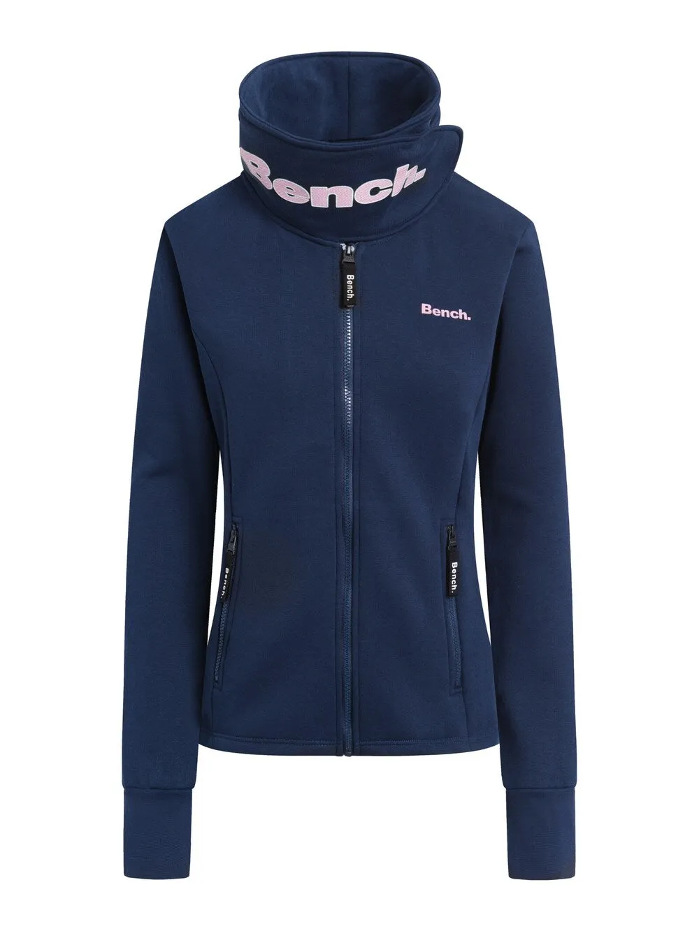 Bench HAYLO zip-up sweatshirt, dark blue