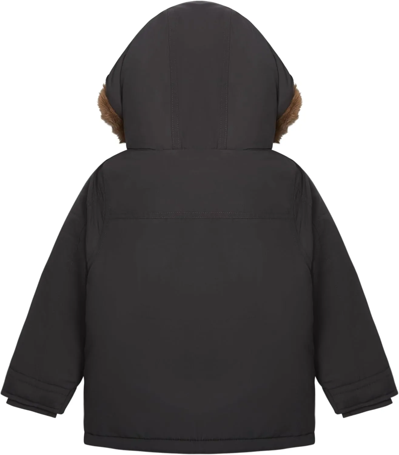 Carter's Boys' Warm Winter Parka Hooded Jacket