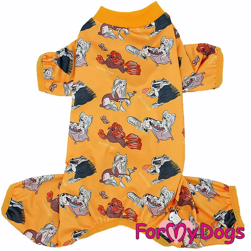 Chic Crested Pyjamas Sunshine