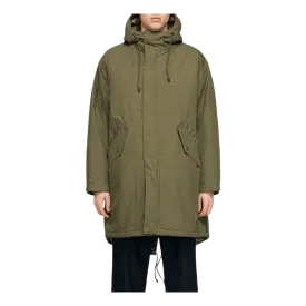 Dawn Lined Fishtail Parka Green
