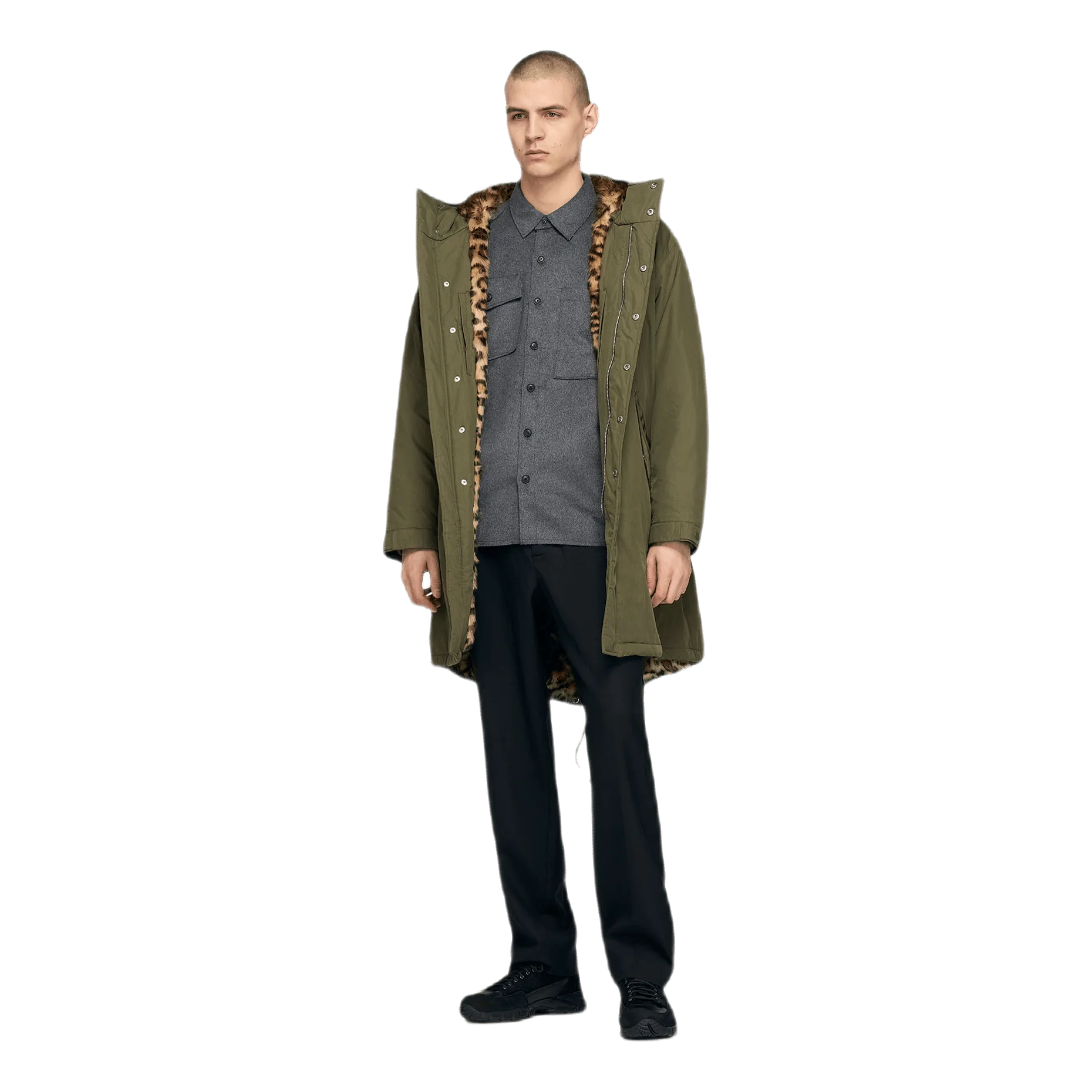 Dawn Lined Fishtail Parka Green