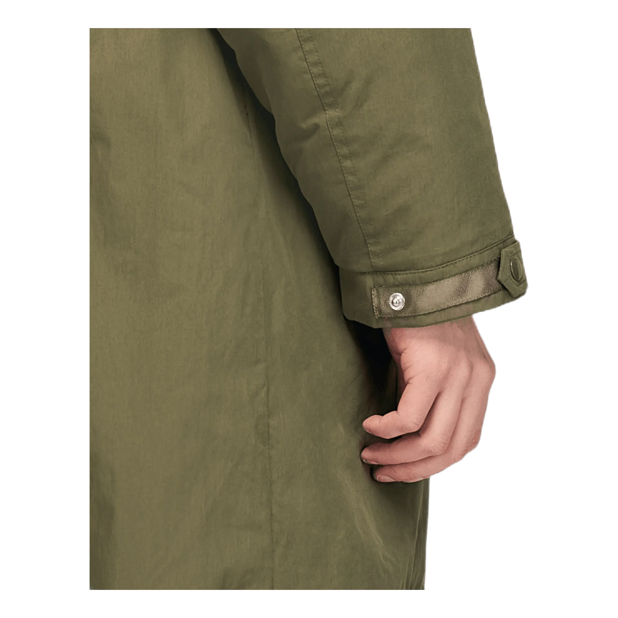 Dawn Lined Fishtail Parka Green