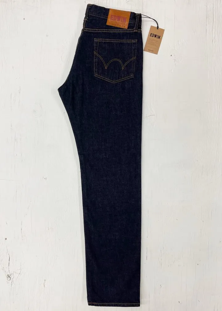 Edwin Rinsed Wash Straight Selvedge Jeans