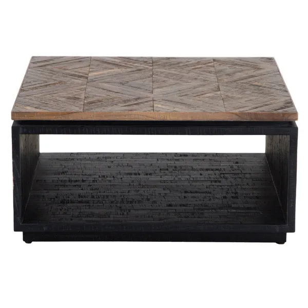 Ex Display Burma Teak Square Coffee Table