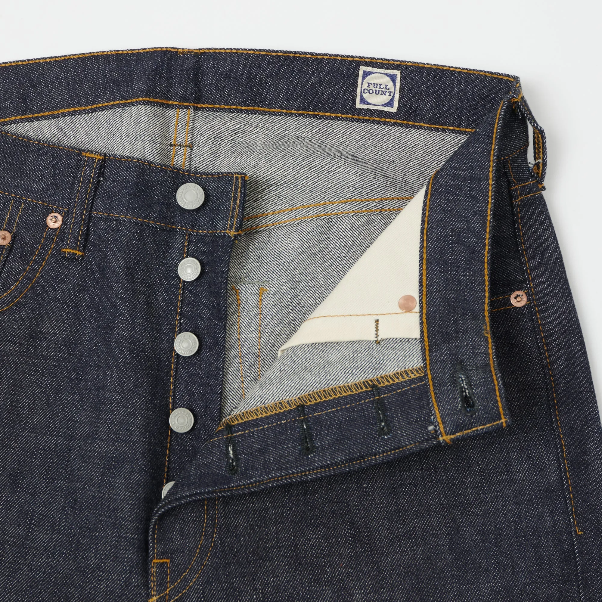 Full Count 1102 13.7oz 'Choice' Regular Straight Jean - Raw