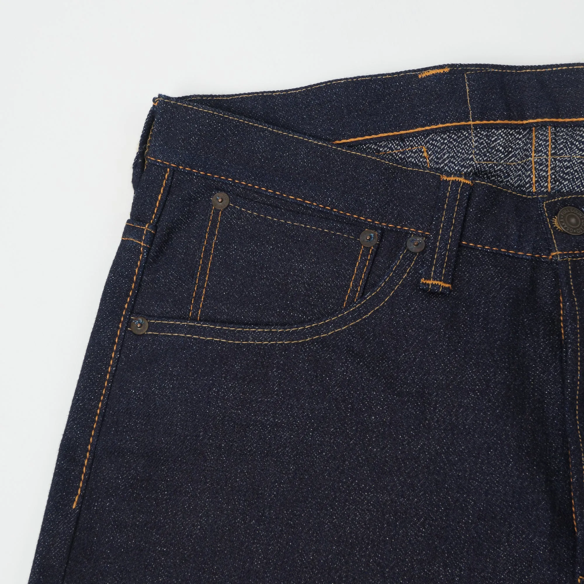 Full Count 1930s 13.7oz Loose Straight Jean - Raw