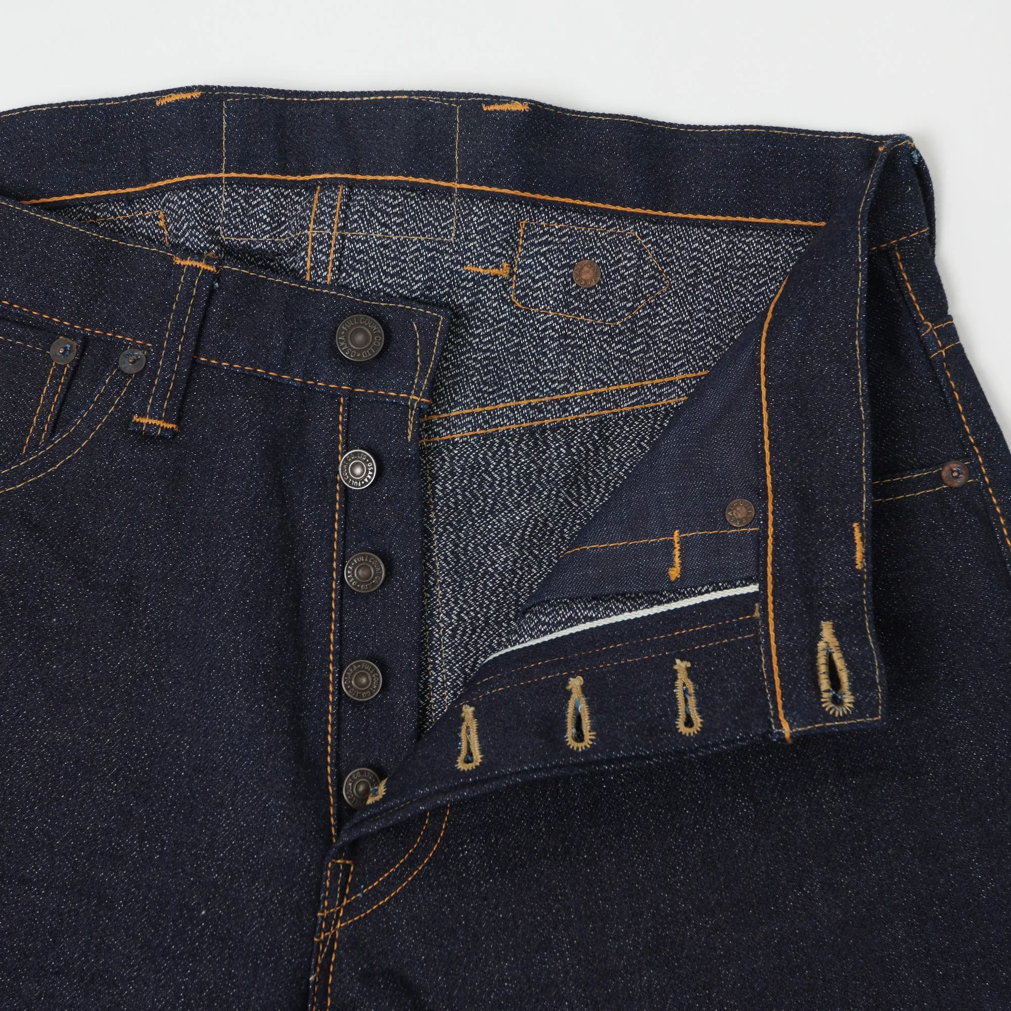 Full Count 1930s 13.7oz Loose Straight Jean - Raw