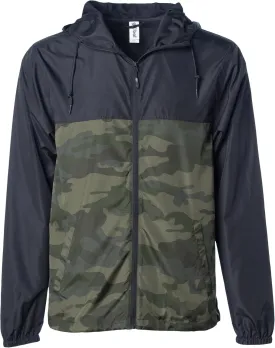 Global Blank Men's Windbreaker Jacket Lightweight Water-Resistant Windbreakers for Men