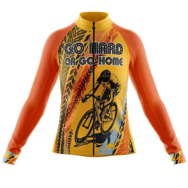 Go Hard or go Home (Orange) Thermal Club Jersey