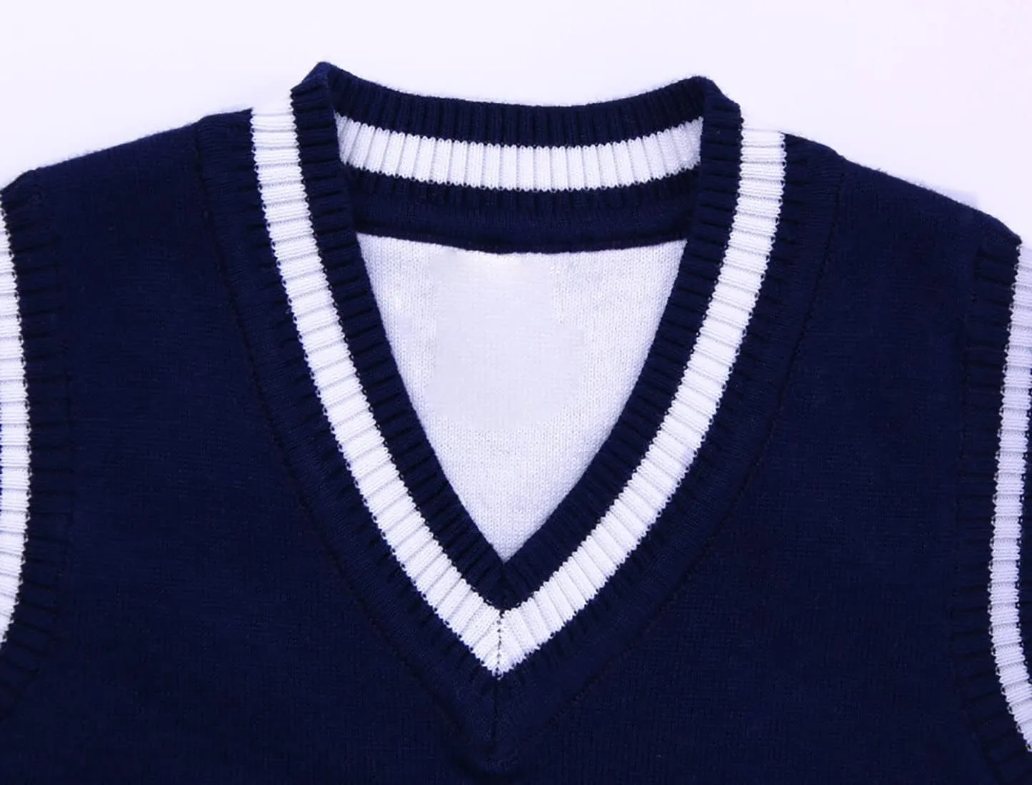 Happy Cherry Baby Boys Vest Thermal Warm Cotton Breathable Knit Sleeveless Sweater