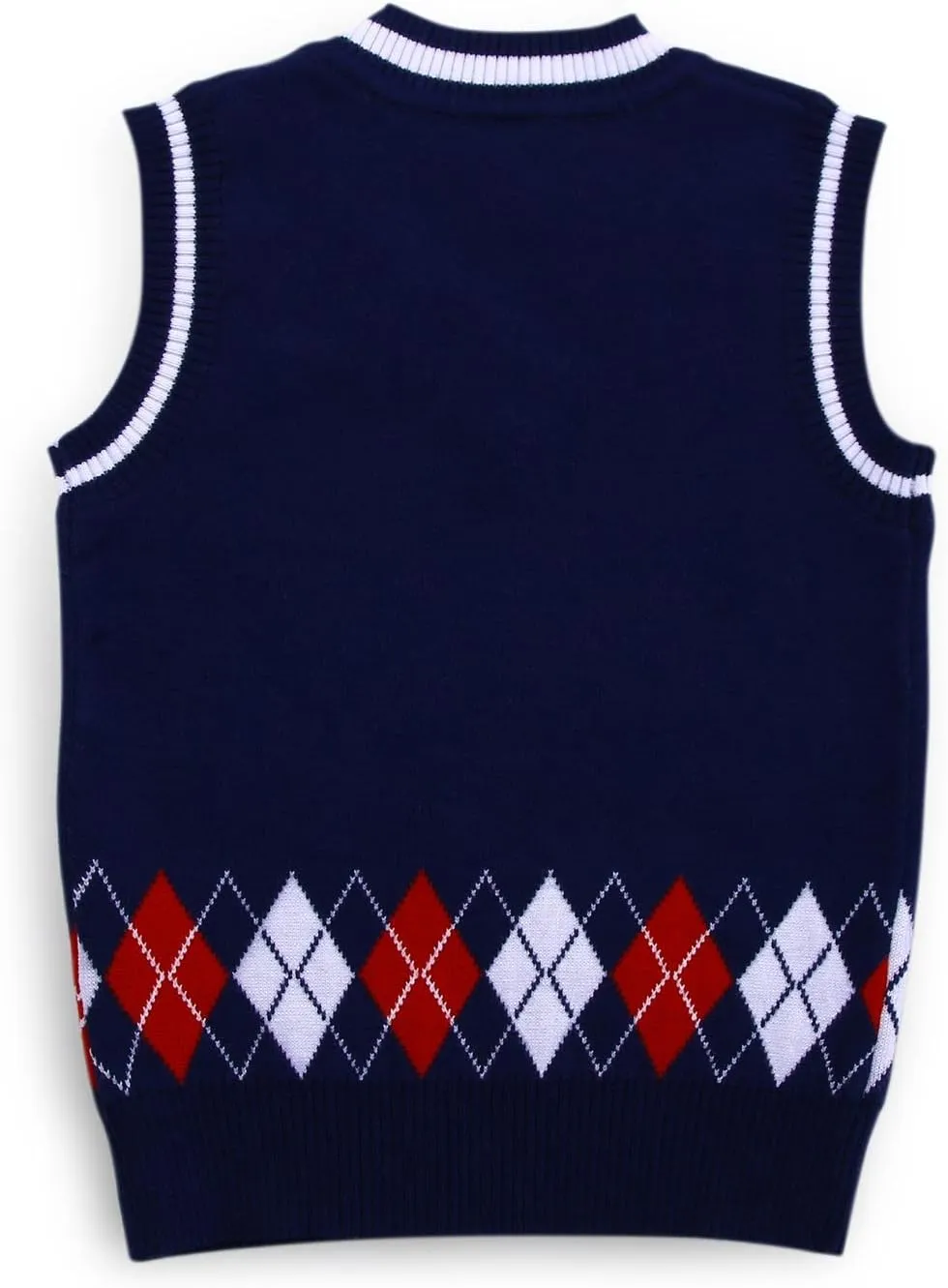 Happy Cherry Baby Boys Vest Thermal Warm Cotton Breathable Knit Sleeveless Sweater