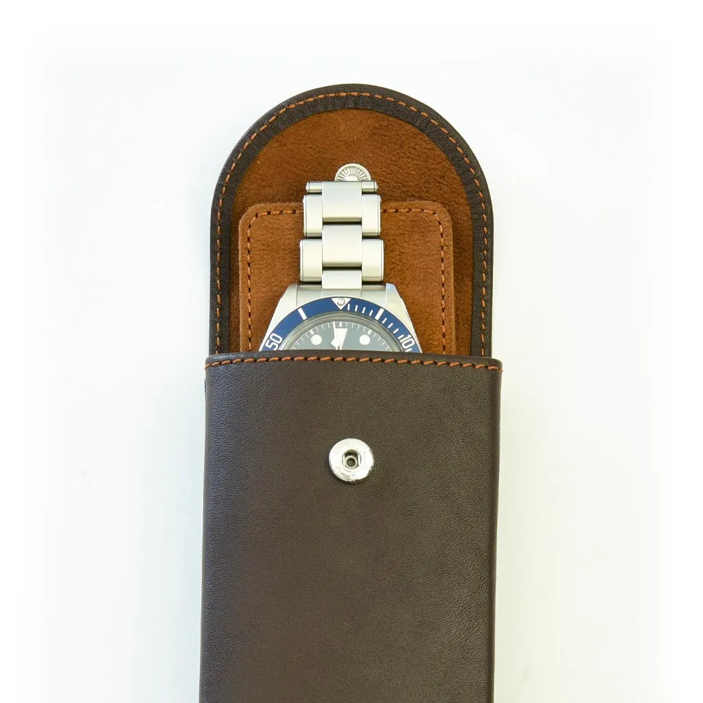 Leather Watch Pouch