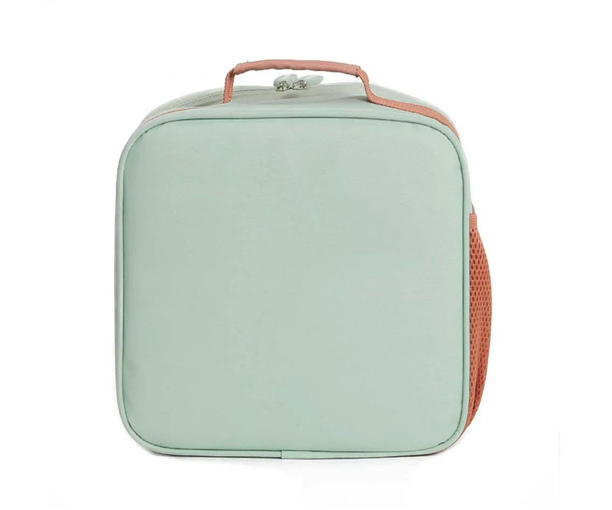Monnëka Thermal Lunch Bag | Stripes Sage