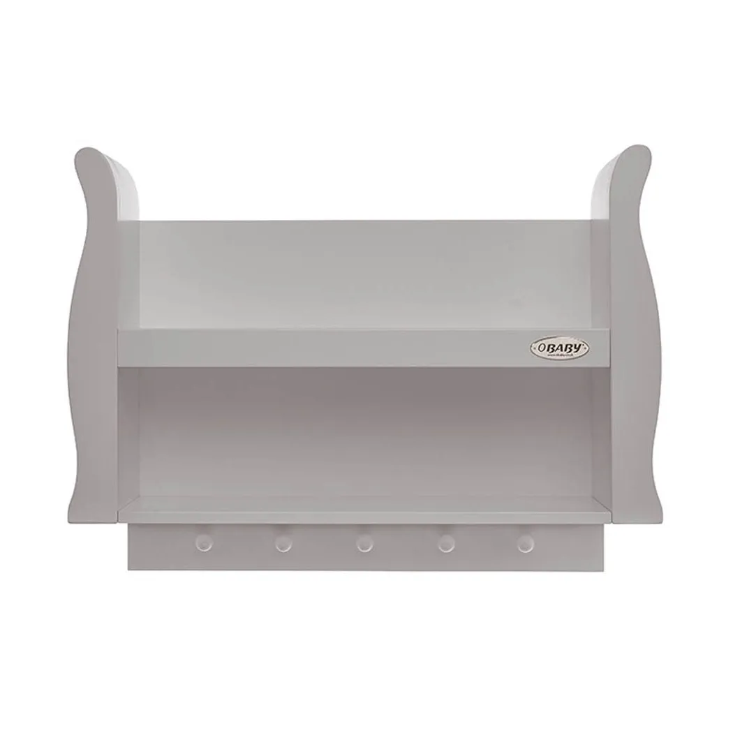 Obaby Stamford Sleigh Shelf (Warm Grey)