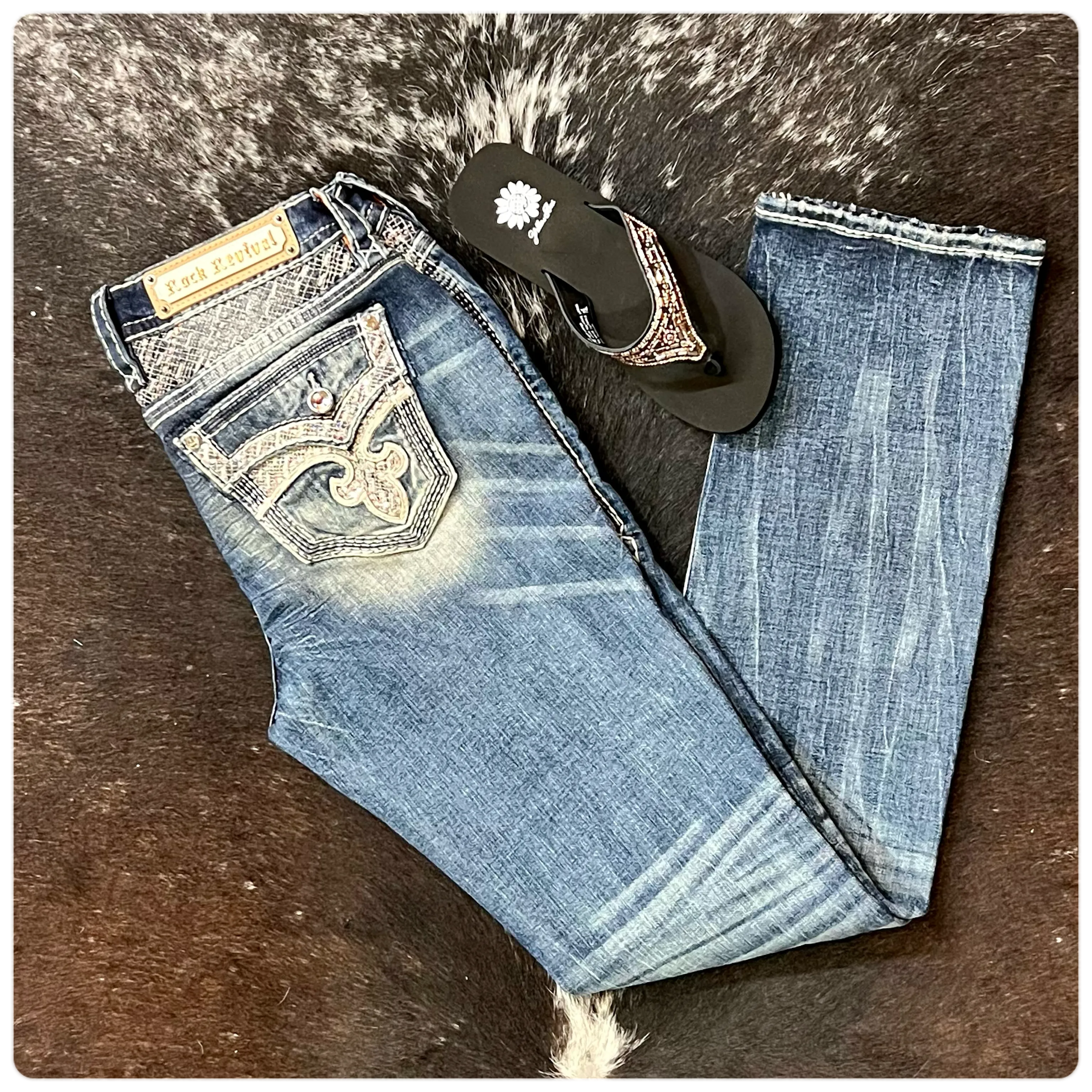 Rock Revival Yui Straight Jean