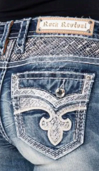 Rock Revival Yui Straight Jean