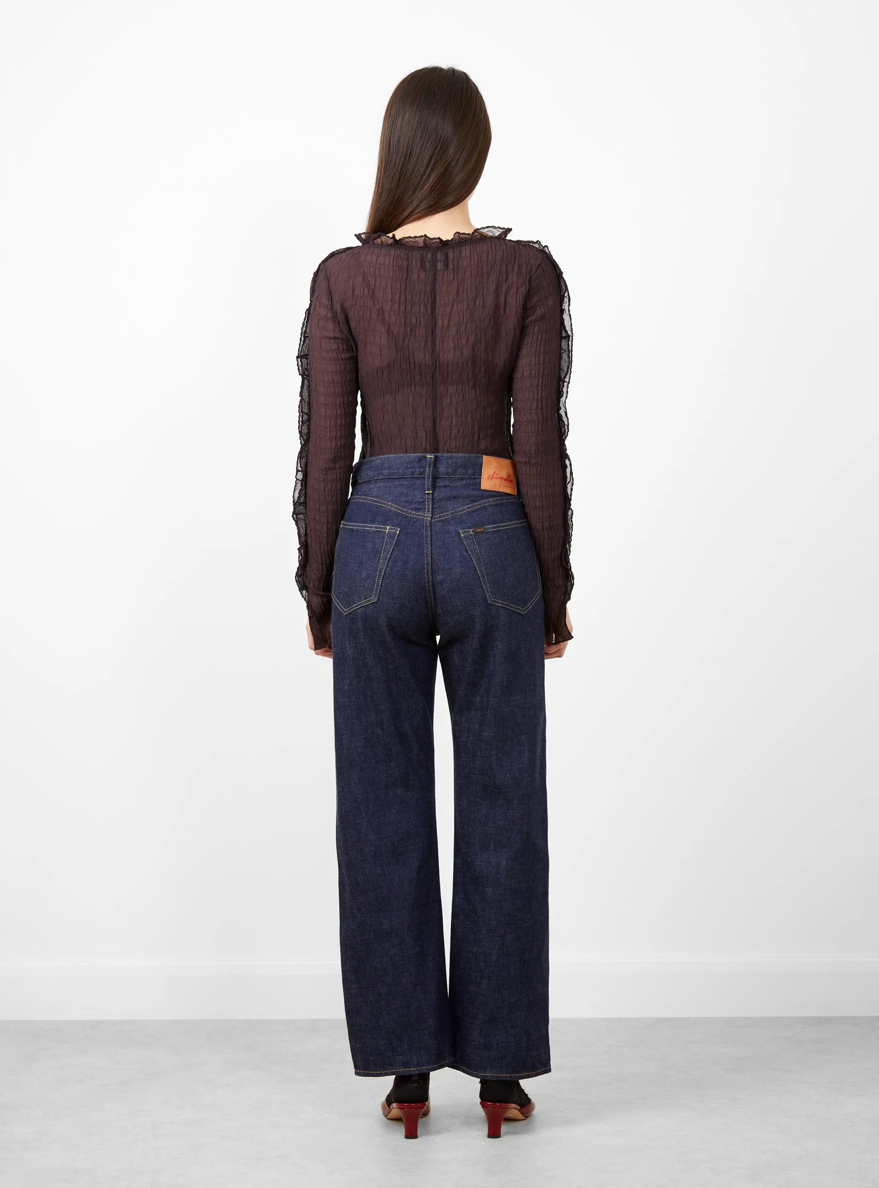 Selvedge Denim Straight Cut Rinse