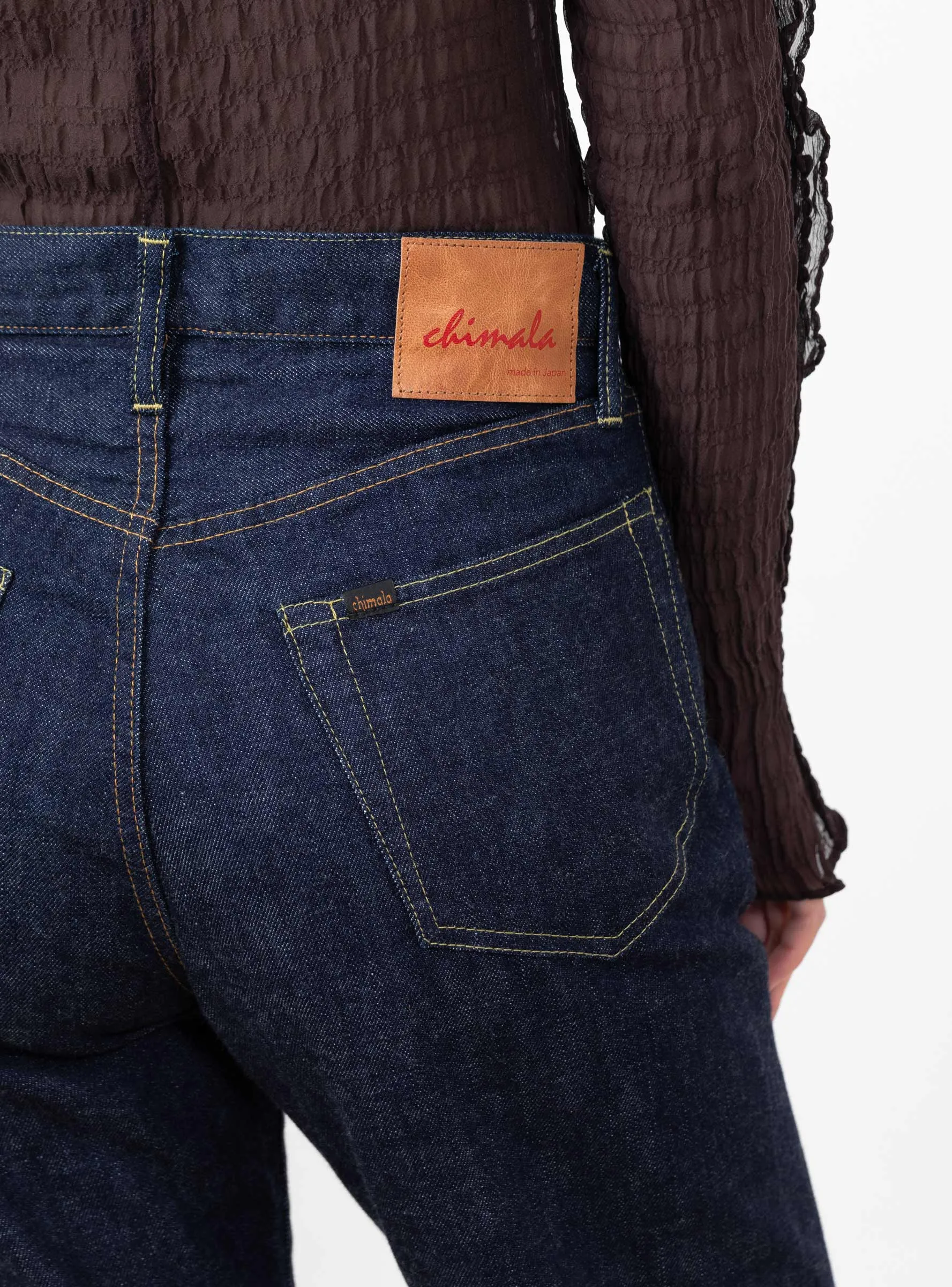 Selvedge Denim Straight Cut Rinse