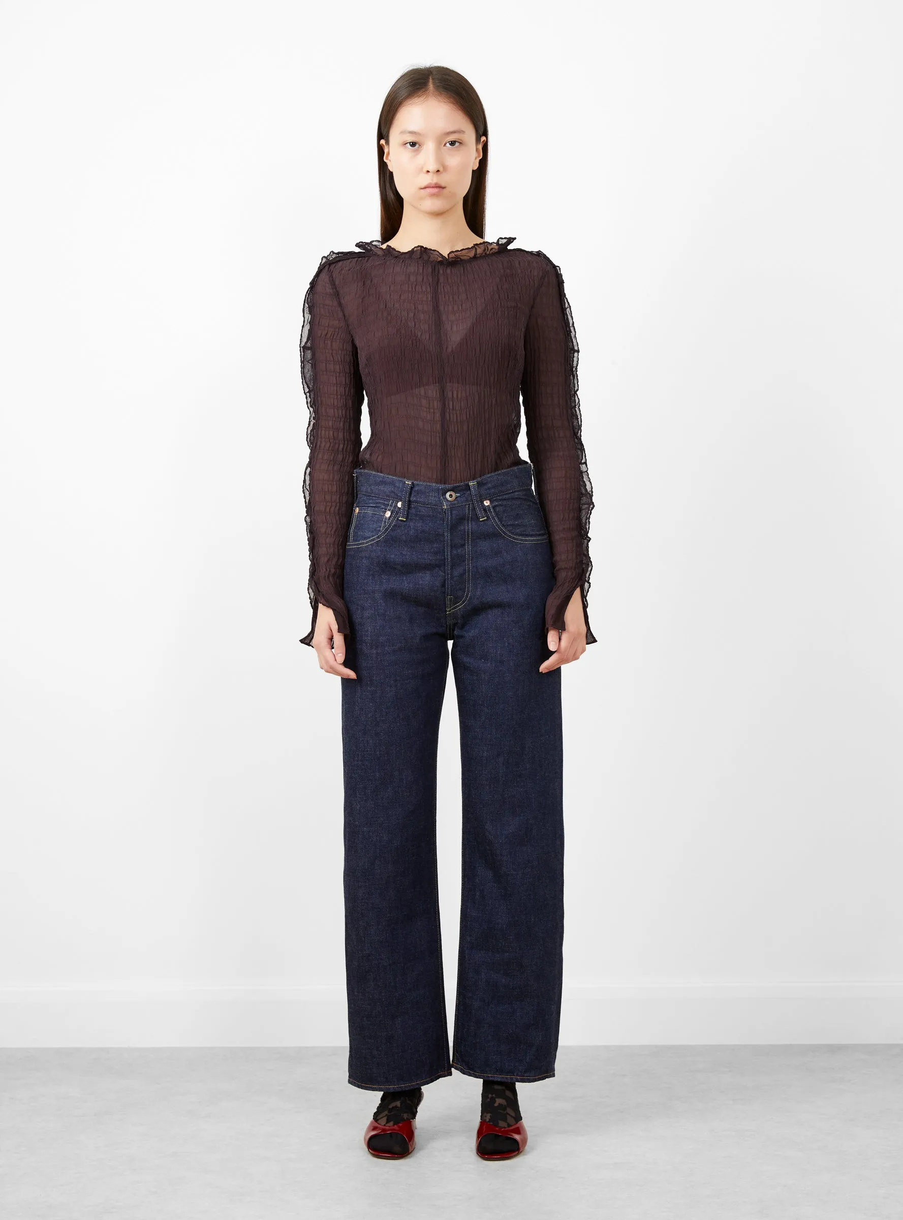 Selvedge Denim Straight Cut Rinse