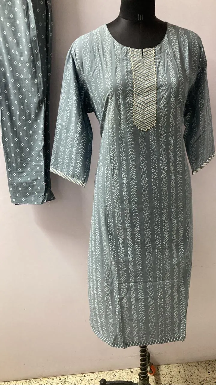 Trendy Muslin Full Set