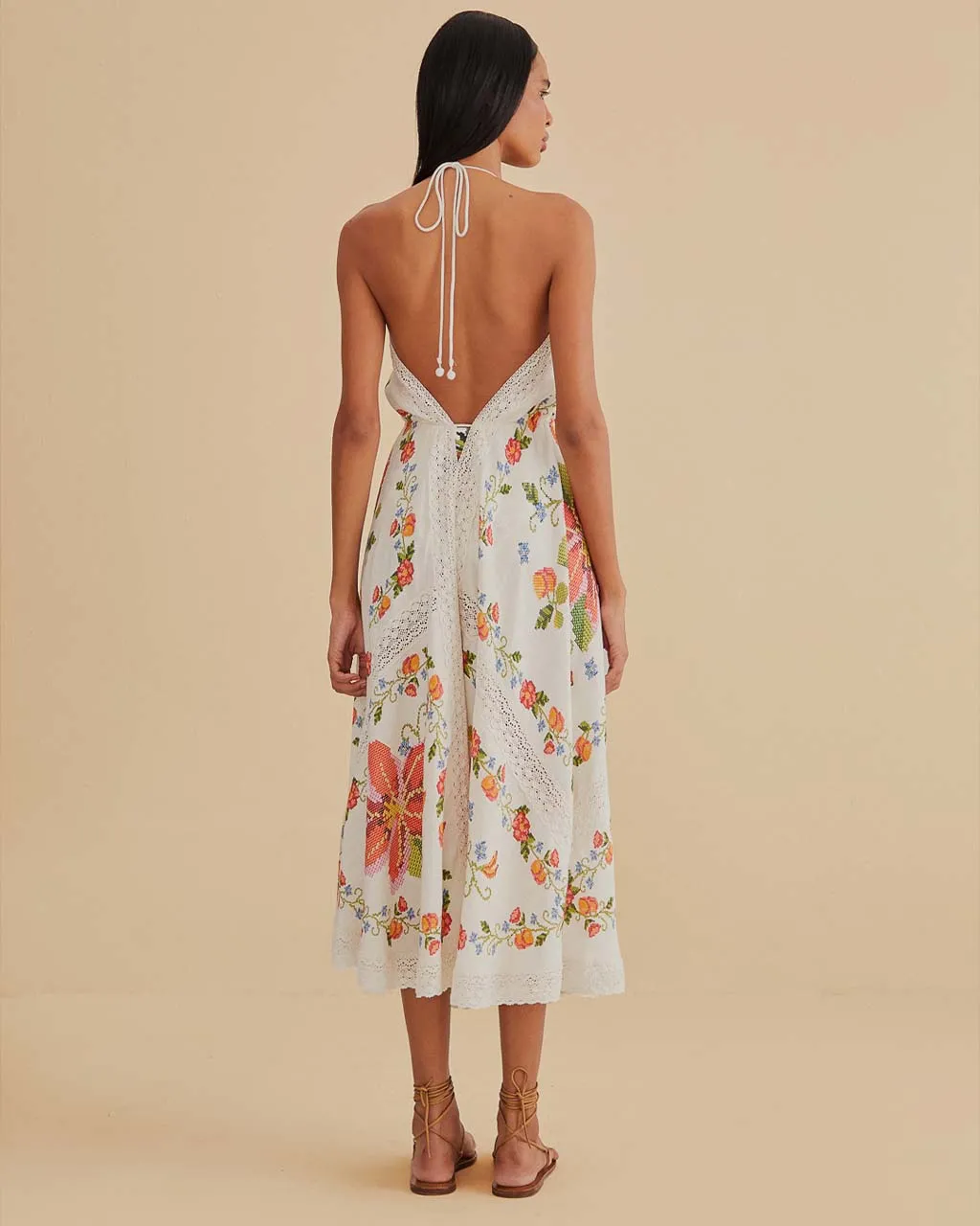 White Banana Vitamin Lace Cover Up