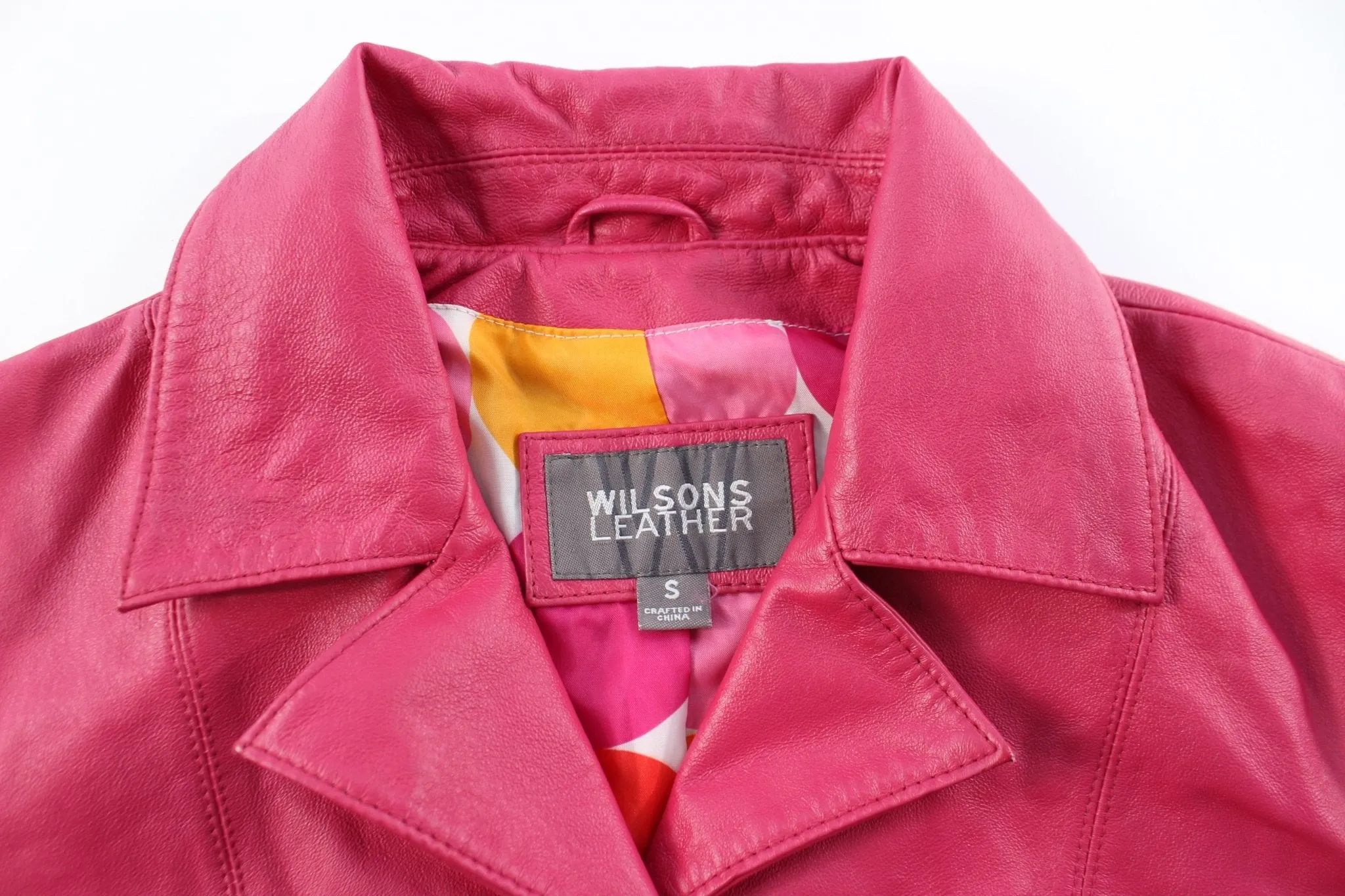 Women's Wilson Leather Pink Leather Jacket
