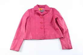 Women's Wilson Leather Pink Leather Jacket